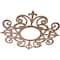 Ekena Millwork Dijon Wood Fretwork Pierced Ceiling Medallion, Walnut, 34"OD x 11"ID x 1/4"T CMWP34X34X0250DIWA - alternate 2